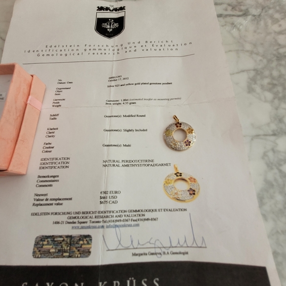 Gemstone Pendant - Picture 5 of 6